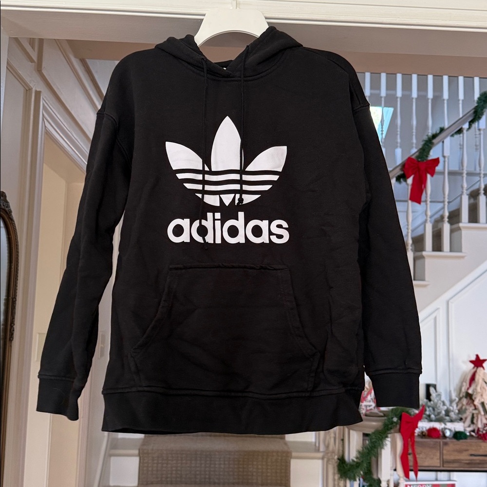 Adidas logo hoodie